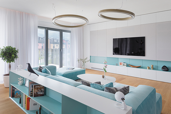 MR apartment - индивидуален характер и минималистичен дизайн