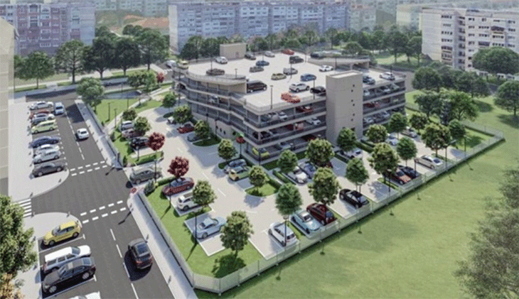 Фондът за устойчиви градове подписа договора за финансиране на изграждането на многоетажния паркинг в кв. "Надежда" в София