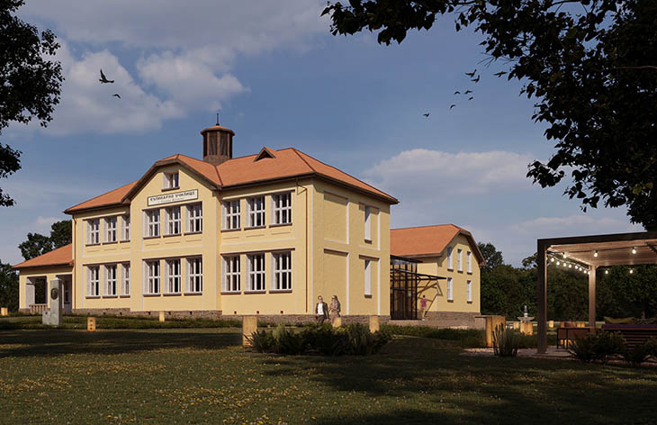 Започна изграждането на Международното училище за кулинарни изкуства и традиционни занаяти в троянското село Голяма Желязна