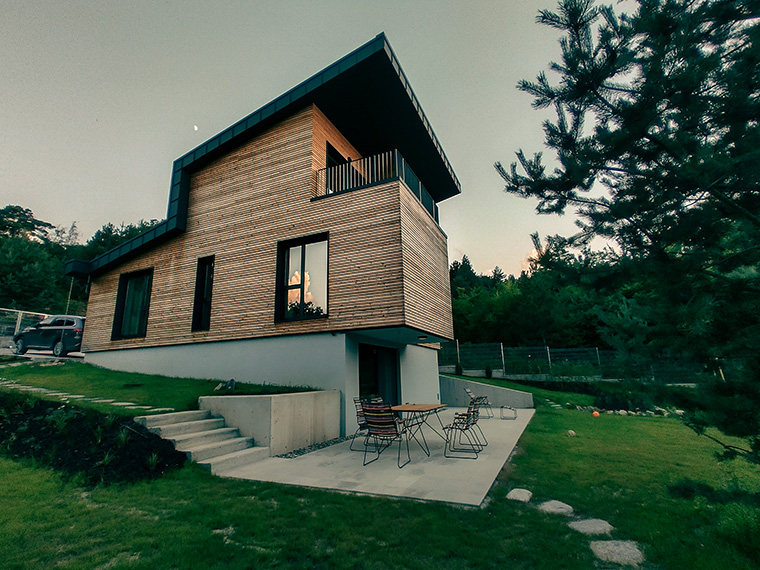 HOUSE G – малка нискоенергийна планинска къща
